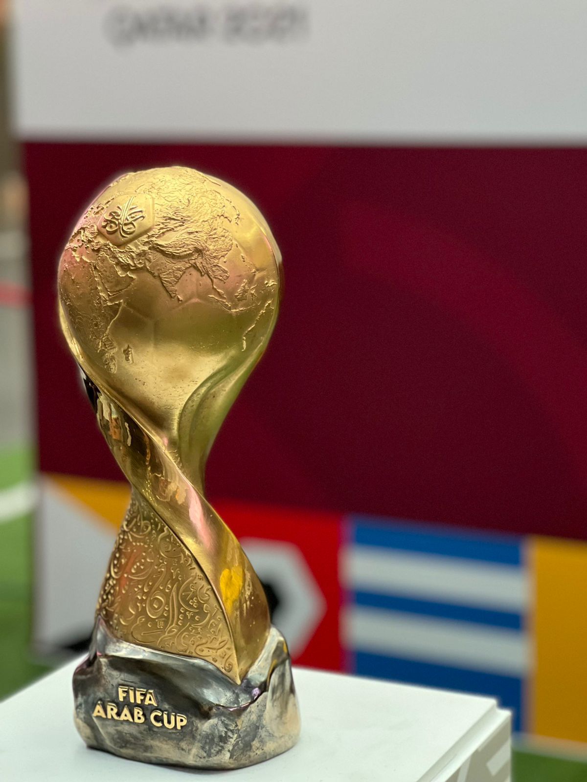 كأس العرب بتصميم فريد يحتفي بالثقافة العربية