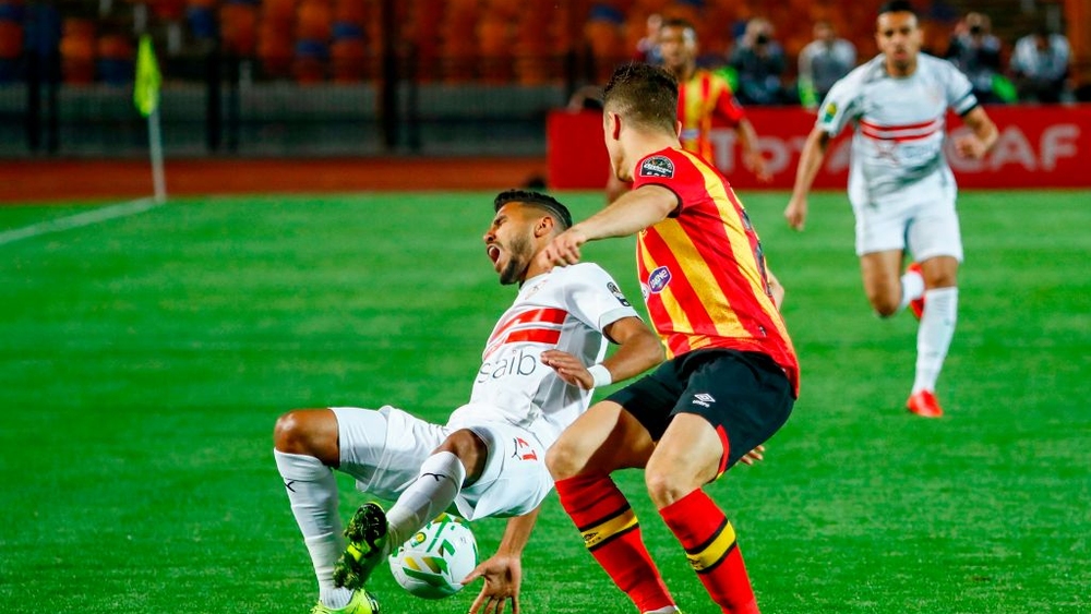 أوناجم خرج نجما في مباراة الزمالك والمقاولون