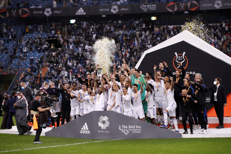السوبر الإسباني: ريال مدريد يتوج بطلا بفوزه على اتلتيك بلباو 2-صفر