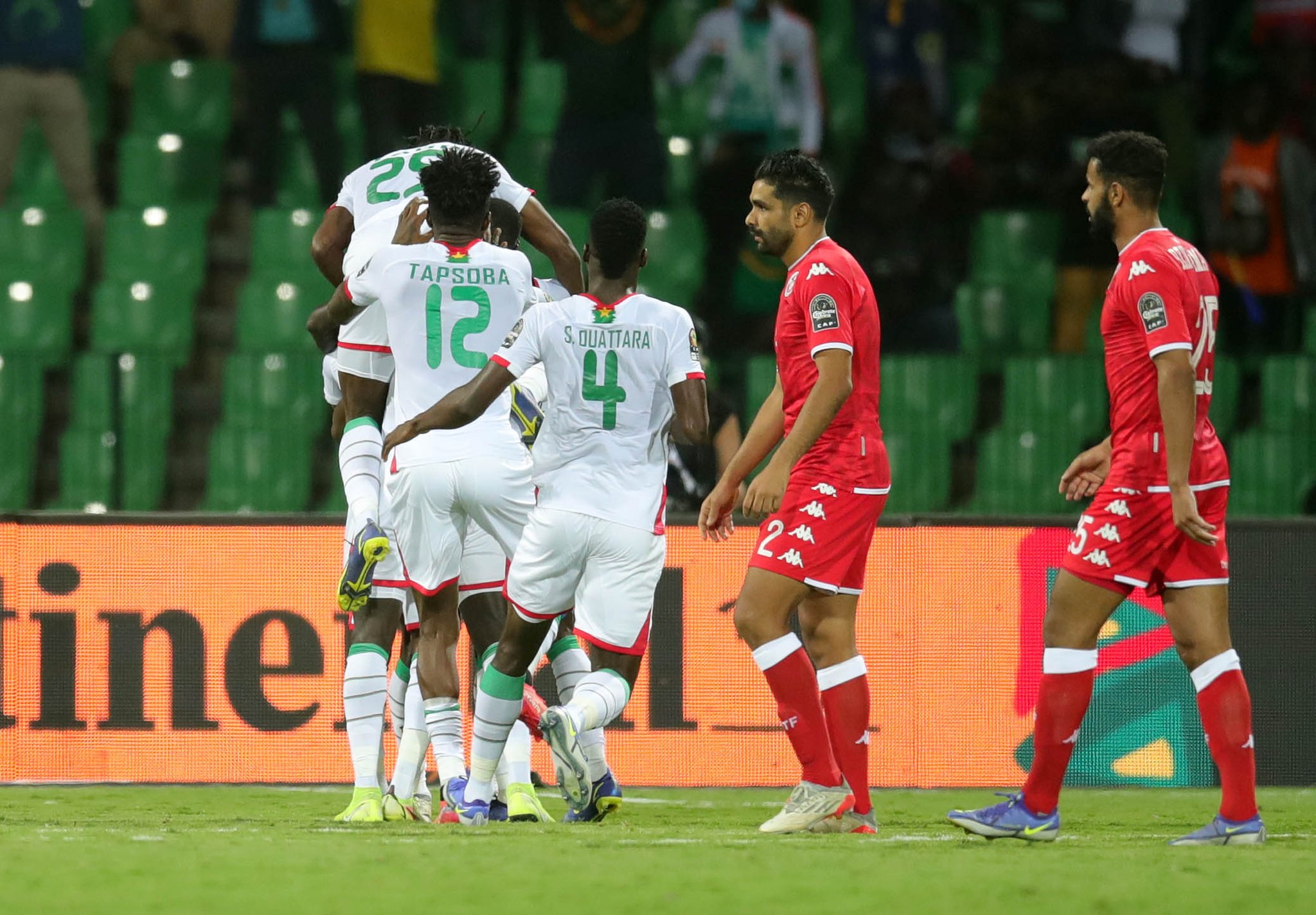 كأس أمم إفريقيا: بوركينا فاسو تكرس عقدتها لتونس وتطيح بها من ربع النهائي