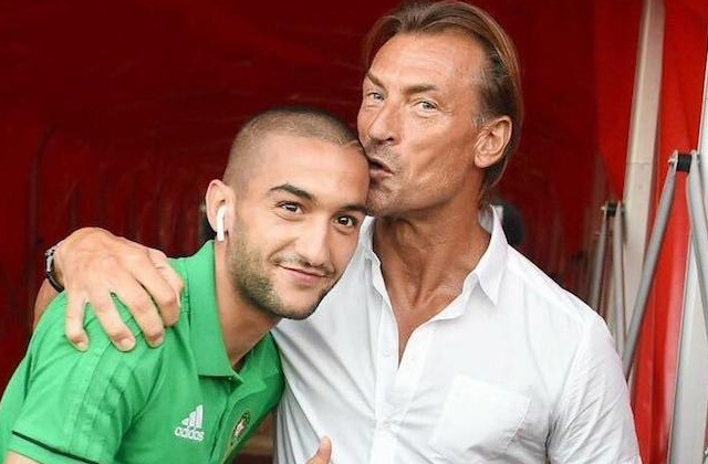 رونار إستعاد ذكرياته مع زياش في أبوظبي