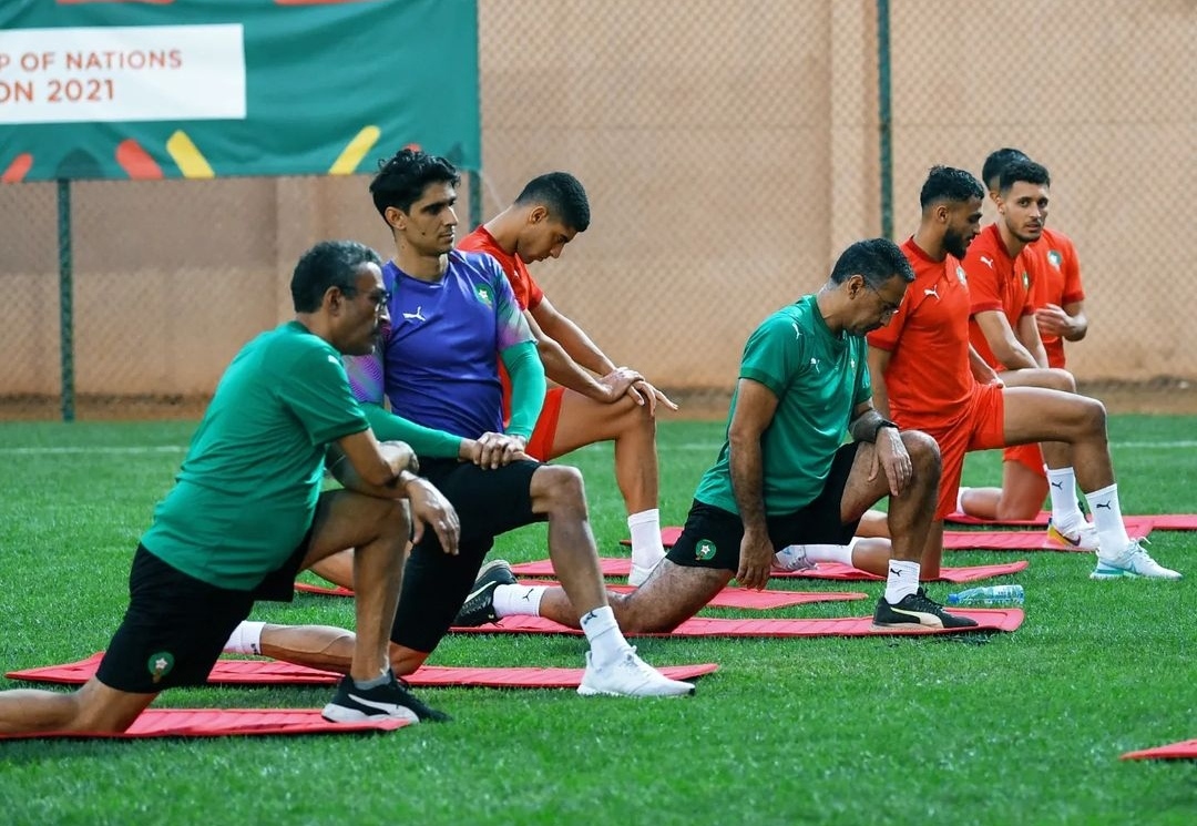 فحوصات طبية لجميع لاعبي المنتخب المغربي
