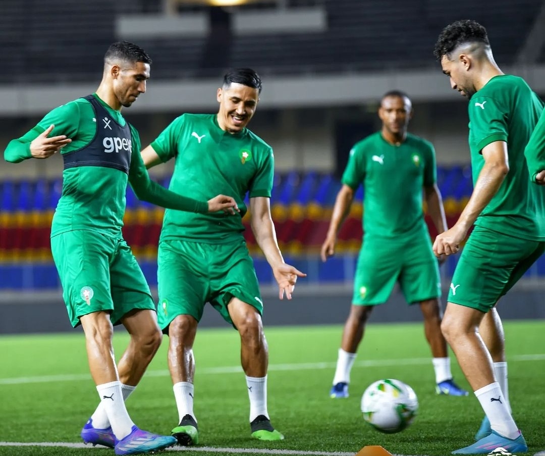 المنتخب الوطني أجرى اليوم حصة تدريبية مغلقة