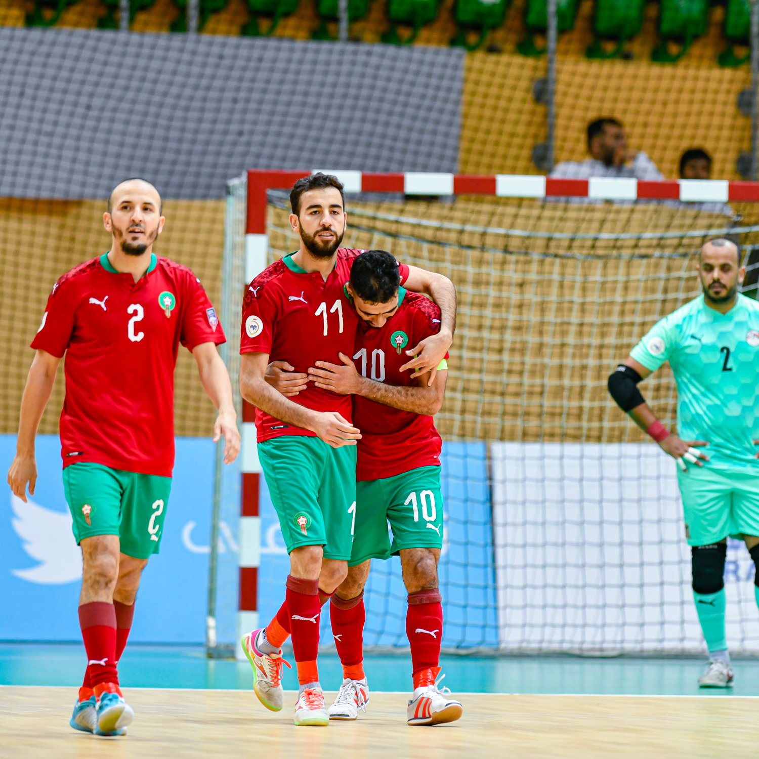 المغرب والعراق يتأهلان لنهائي كأس العرب للفوت صال