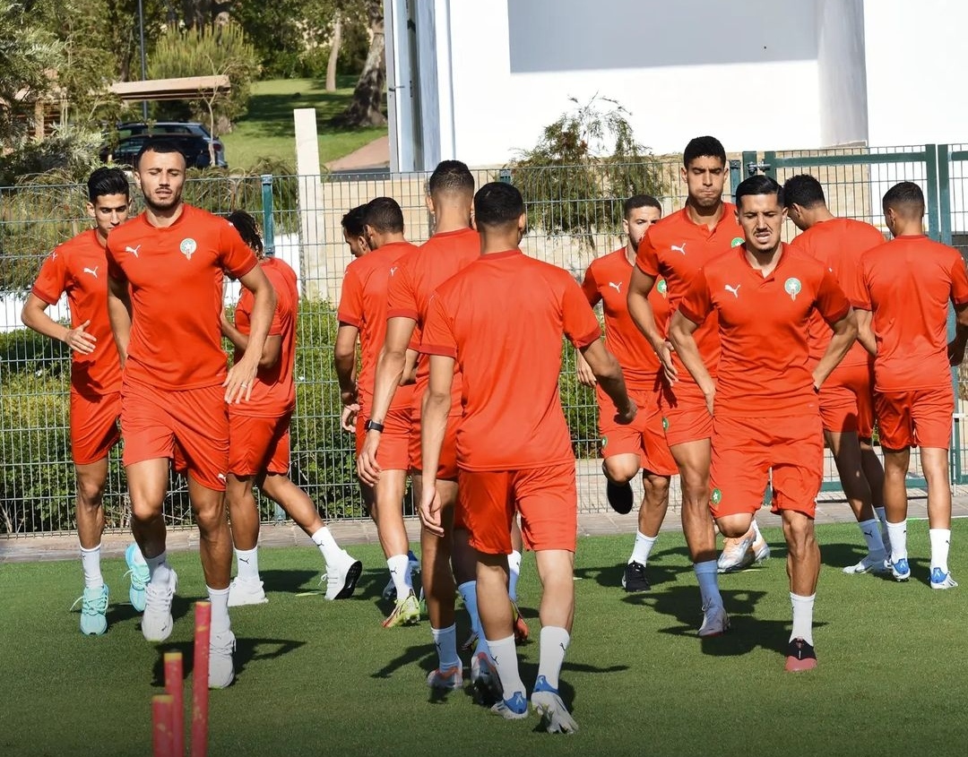 المنتخب المغربي يواصل تحضيرته إستعدادا لجنوب إفريقيا