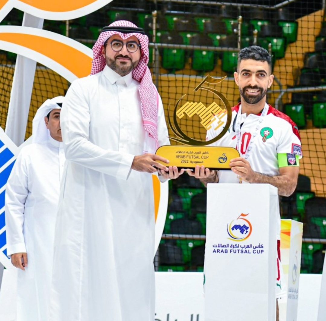 كأس العرب للقاعة .. المسرار أفضل لاعب في الدورة