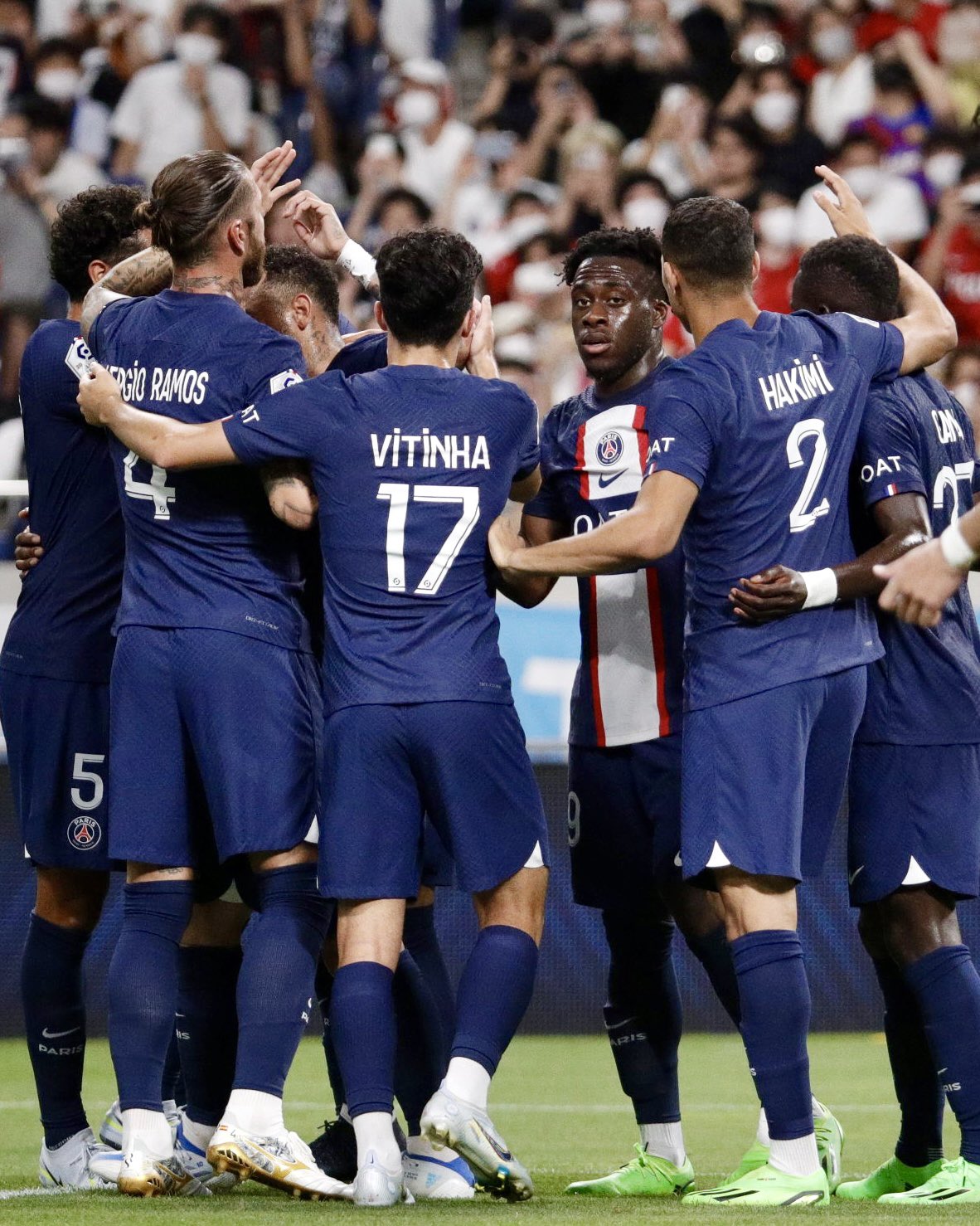 حكيمي أنهى مع سان جيرمان الودية الثانية بفوز كبير