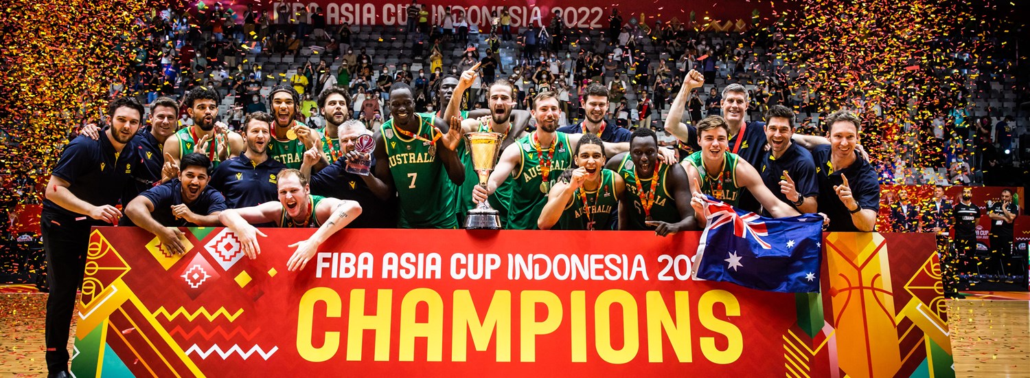 كأس آسيا لكرة السلة .. أستراليا تحتفظ باللقب بفوزها على لبنان
