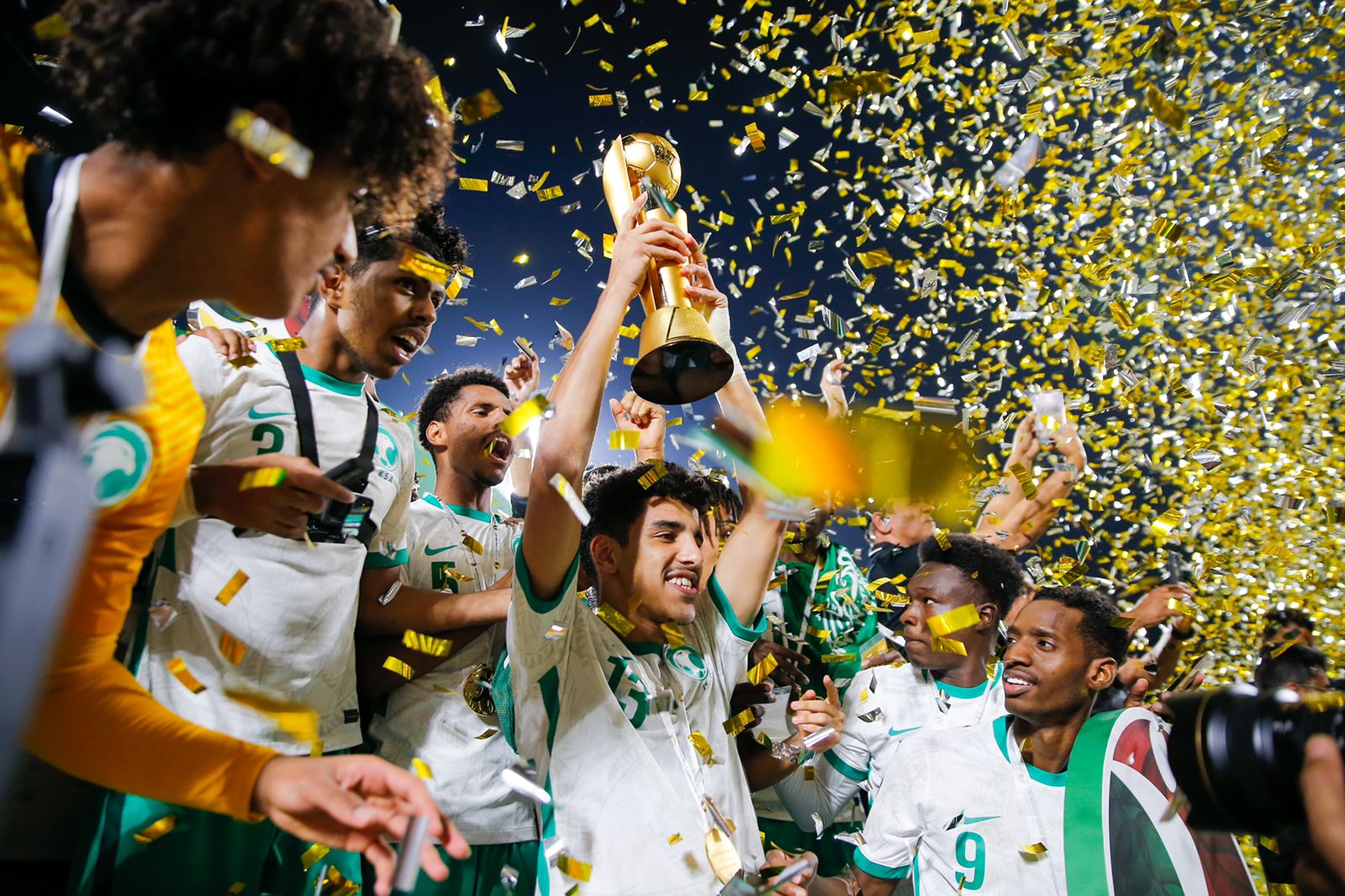 كأس العرب للشبان للسعودية