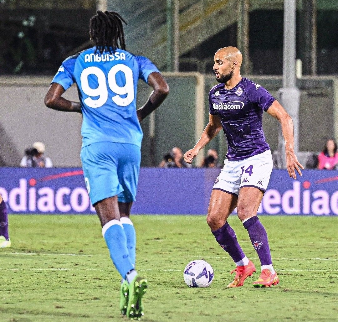 مباراة صارمة وذكية لامرابط في قمة نابولي