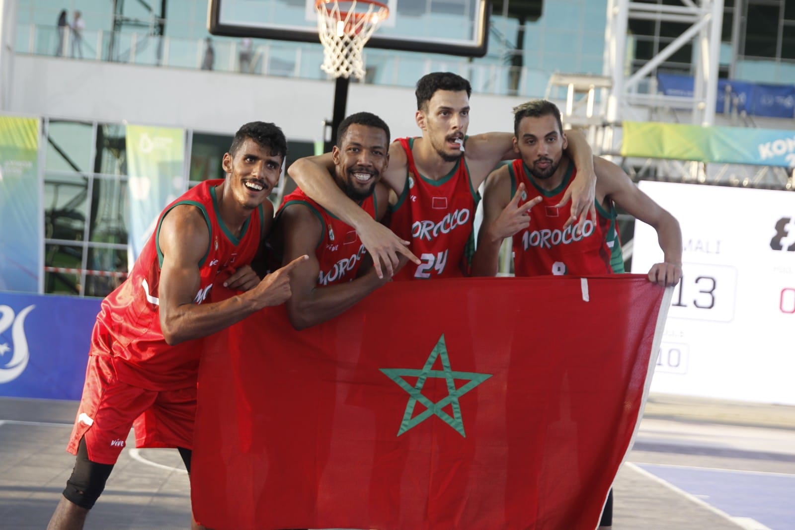 إقصاء المنتخب المغربي لكرة السلة الثلاثية 