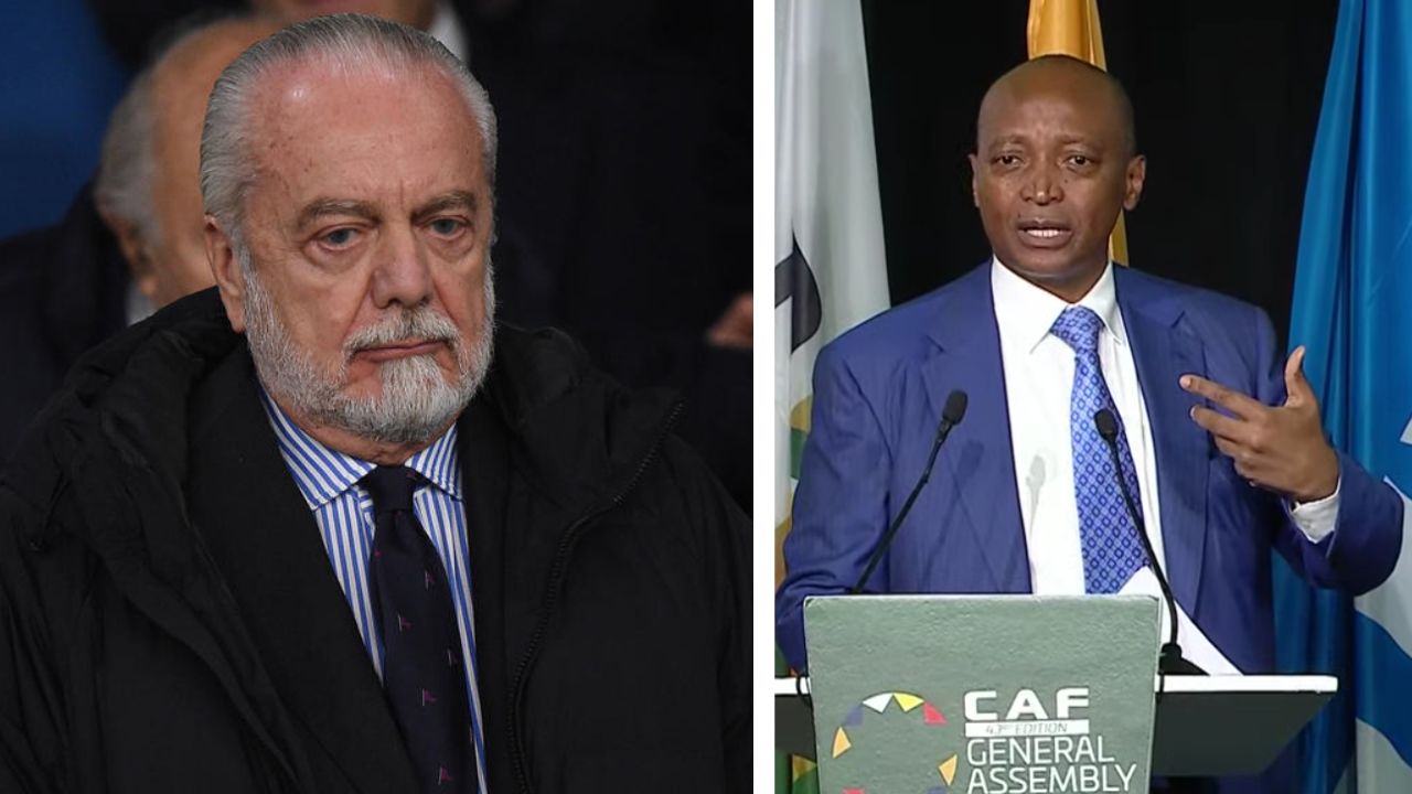  كاف  ينتقد تصريحات رئيس نابولي بعدم التعاقد مع اللاعبين الأفارقة