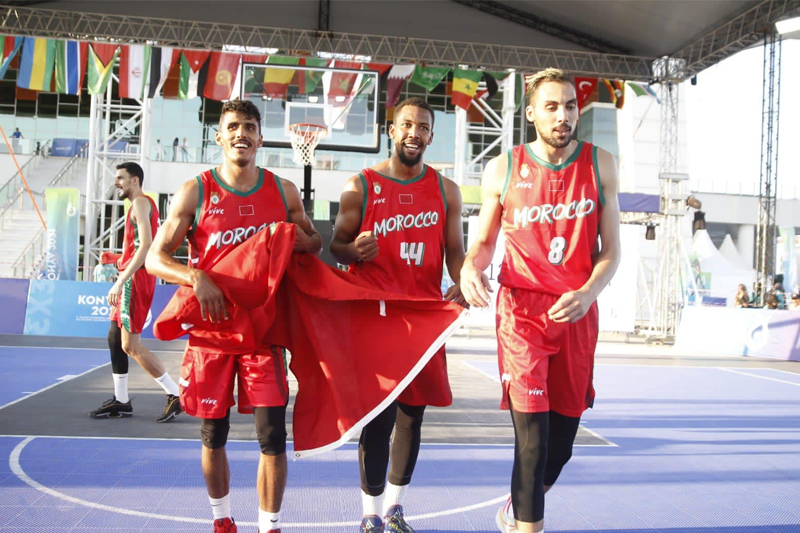 ألعاب التضامن الإسلامي.. المنتخب المغربي لكرة السلة الثلاثية يفوز بمباراته الأولى وحصيلة  سلبية  لباقي الرياضات