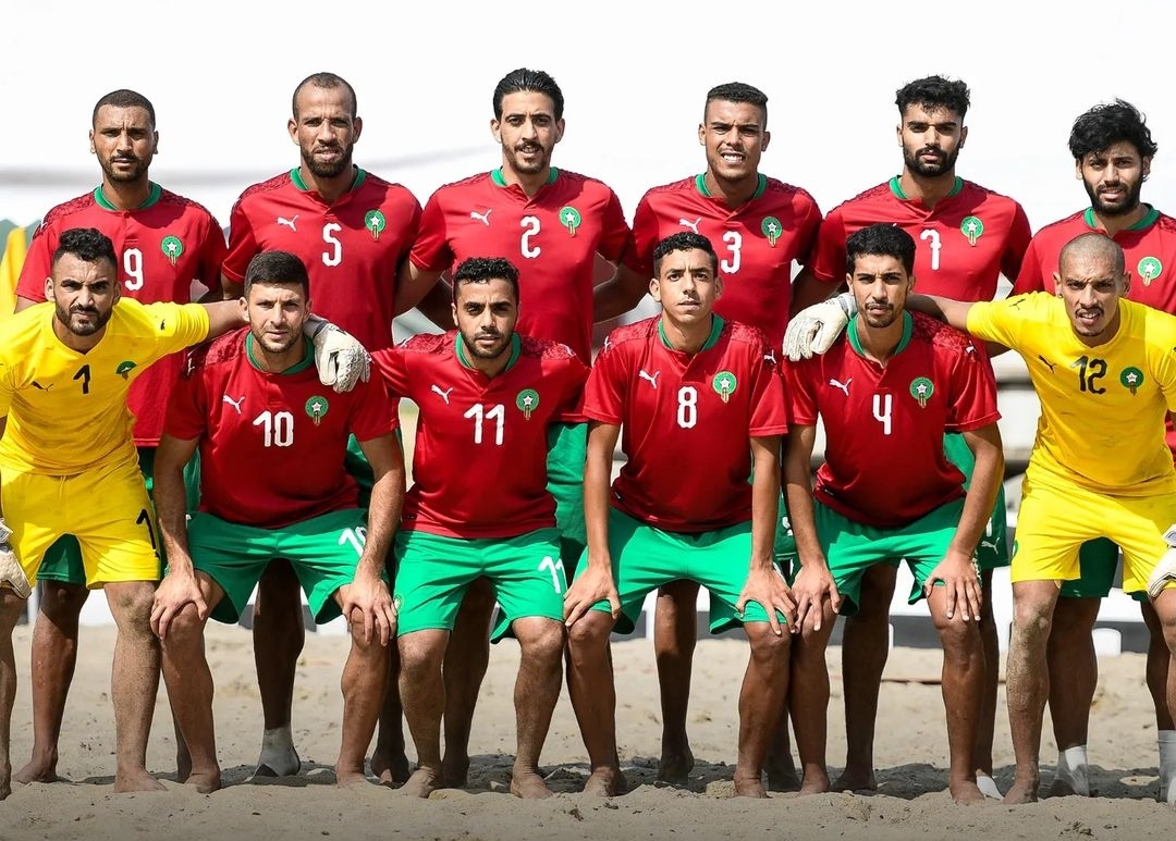 المنتخب المغربي لكرة القدم الشاطئية يفوز على نظيره الموزمبيقي ( 4-1 )