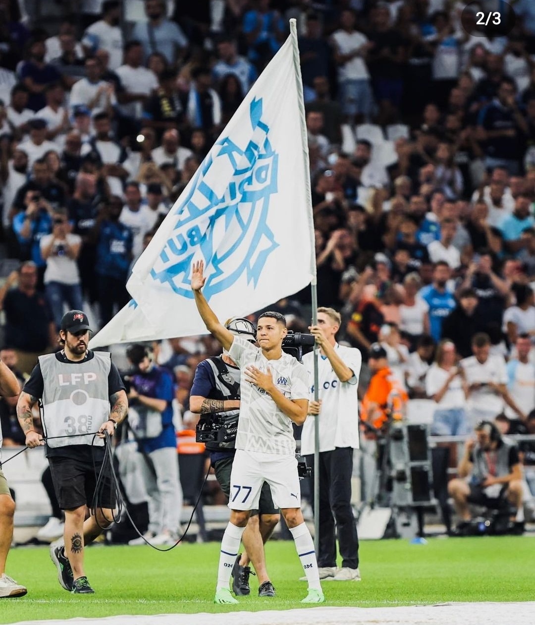 هكذا رد حارث على جماهير مارسيليا