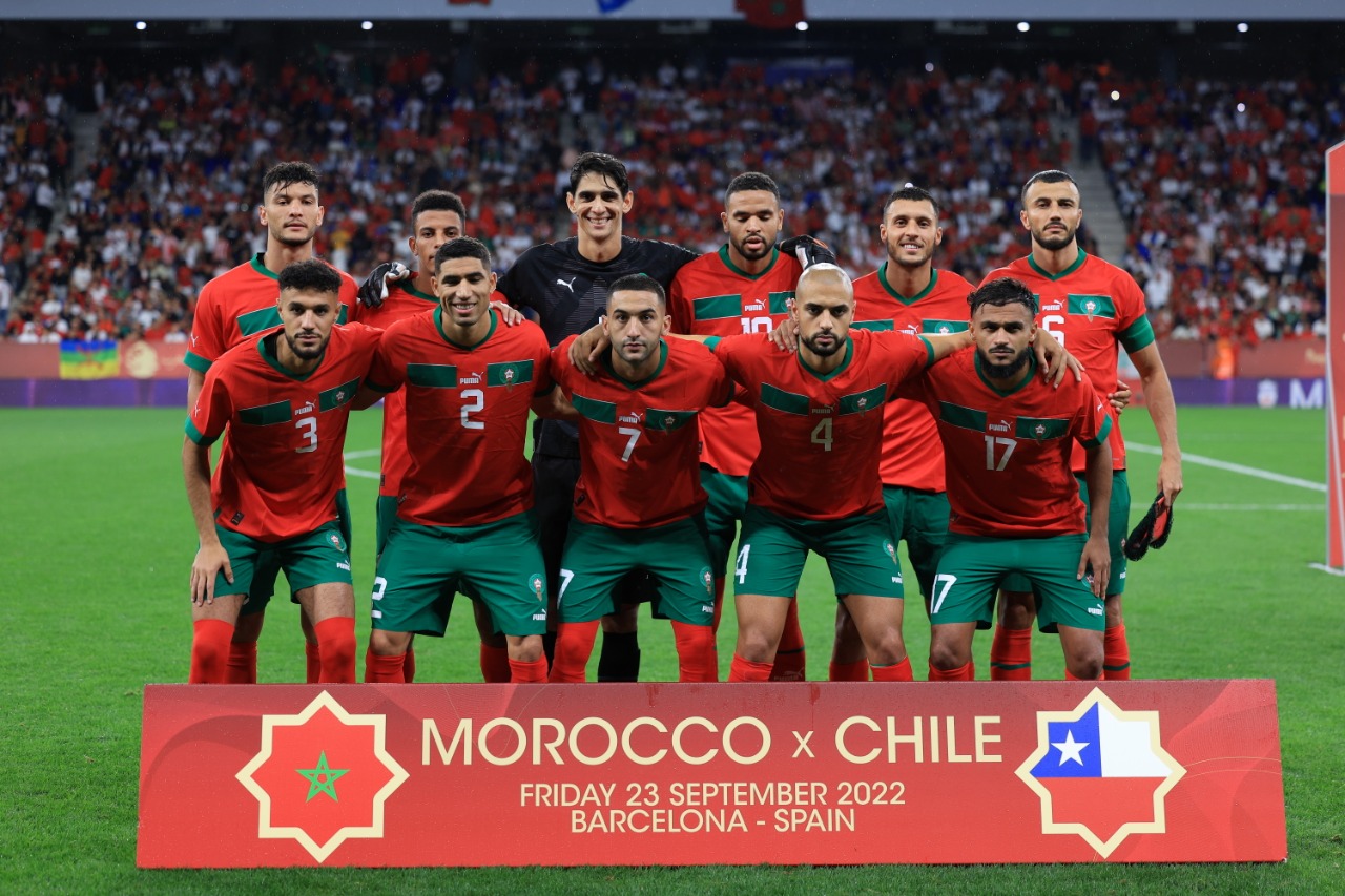 تعرف على تشكيلة المنتخب المغربي ضد الباراغواي
