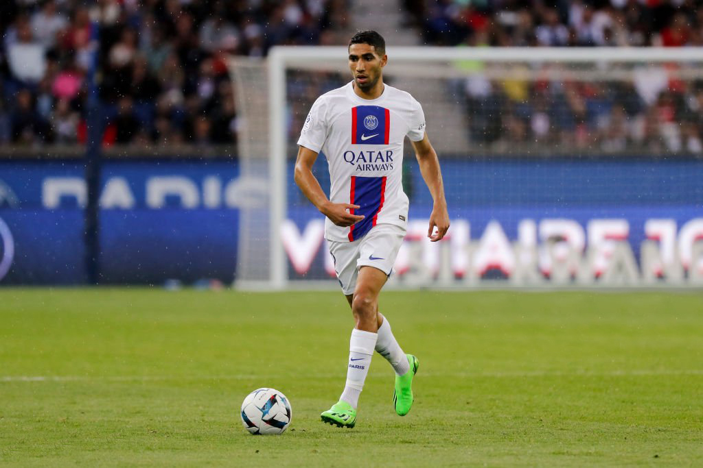 حكيمي يحاكم دوره الجديد مع غالتيي