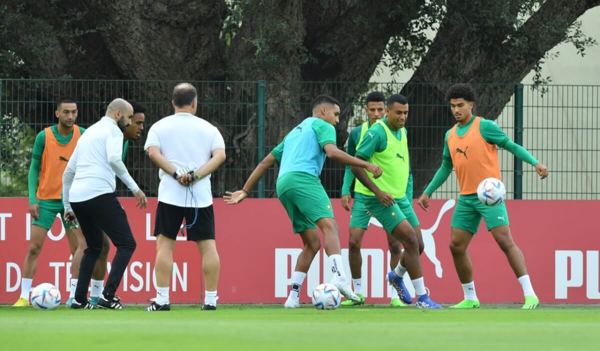 المنتخب المغربي  يتدرب اليوم زوالا بإشبيلية