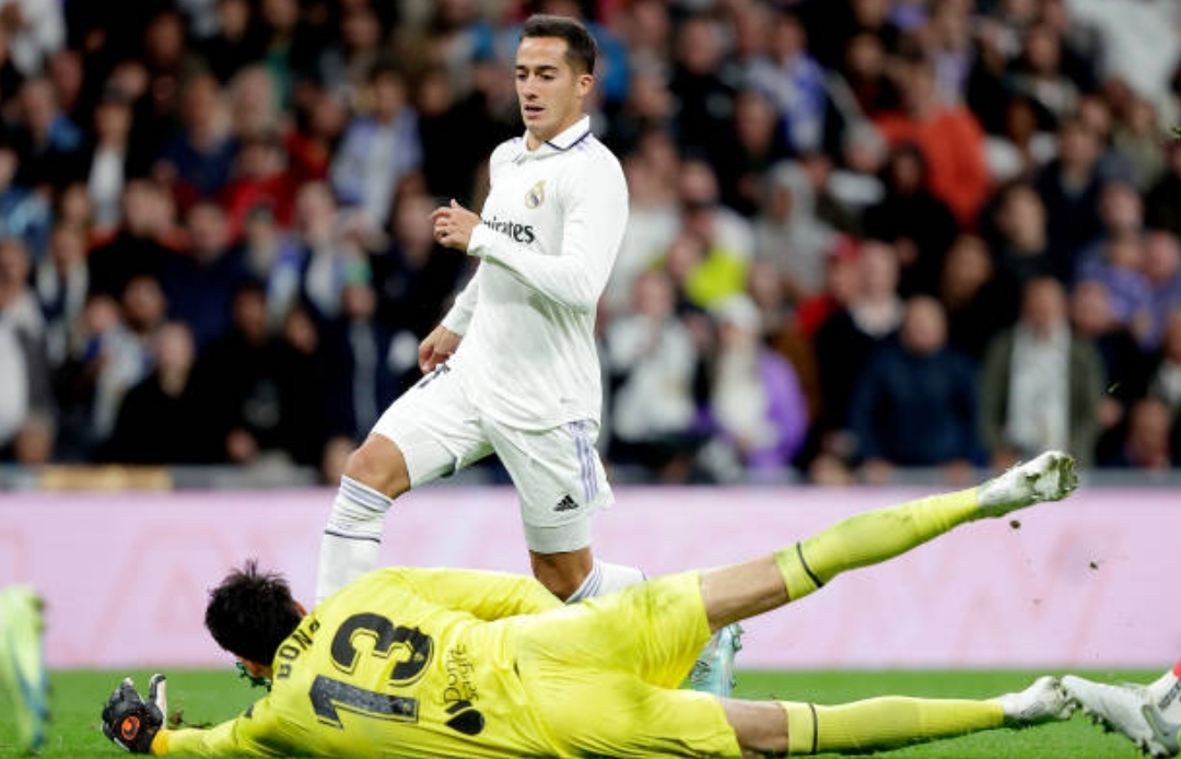 بونو تعذب أمام قوة الريال الهجومية