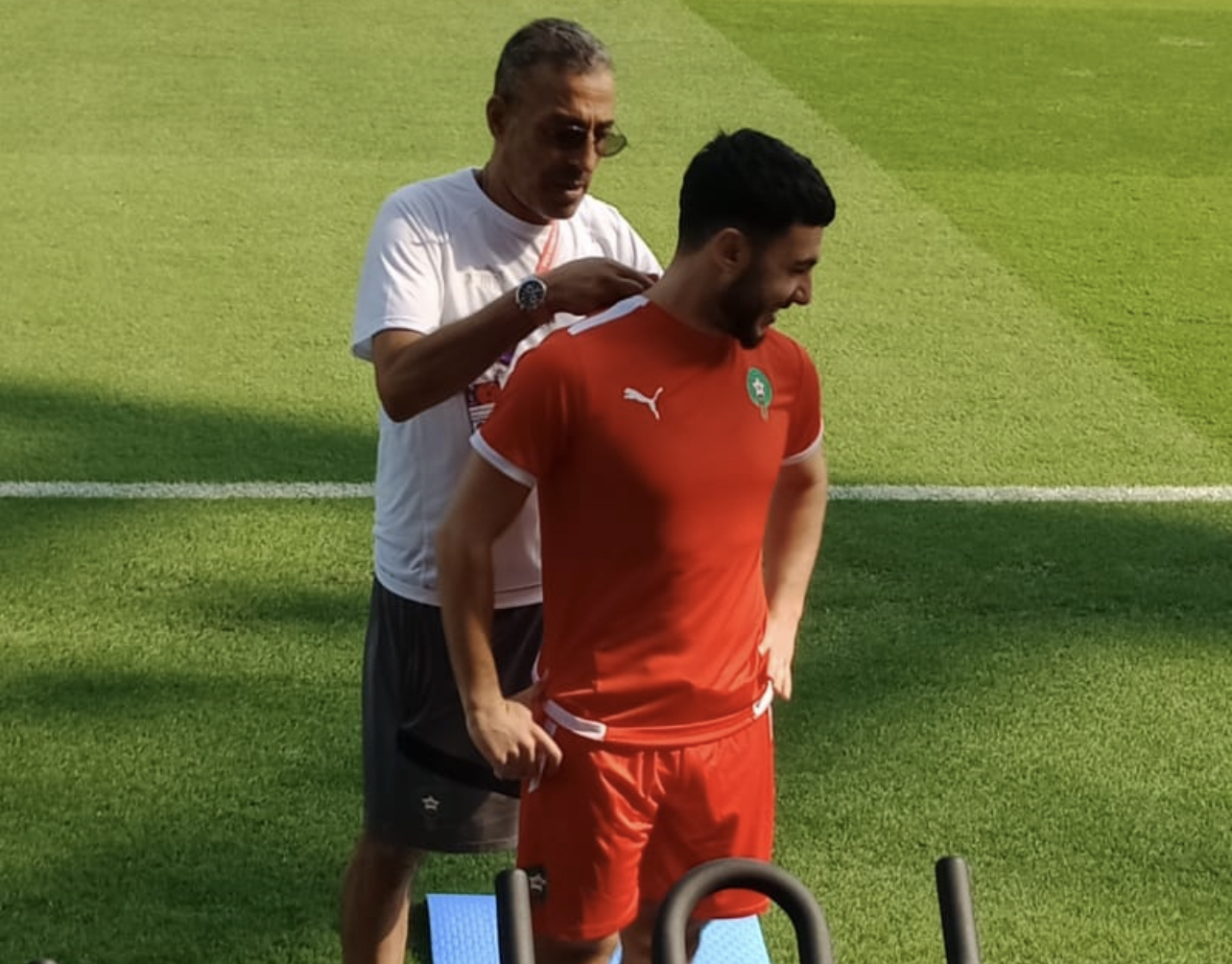 الشاعر يواصل الترويض في حصة اليوم الإثنين