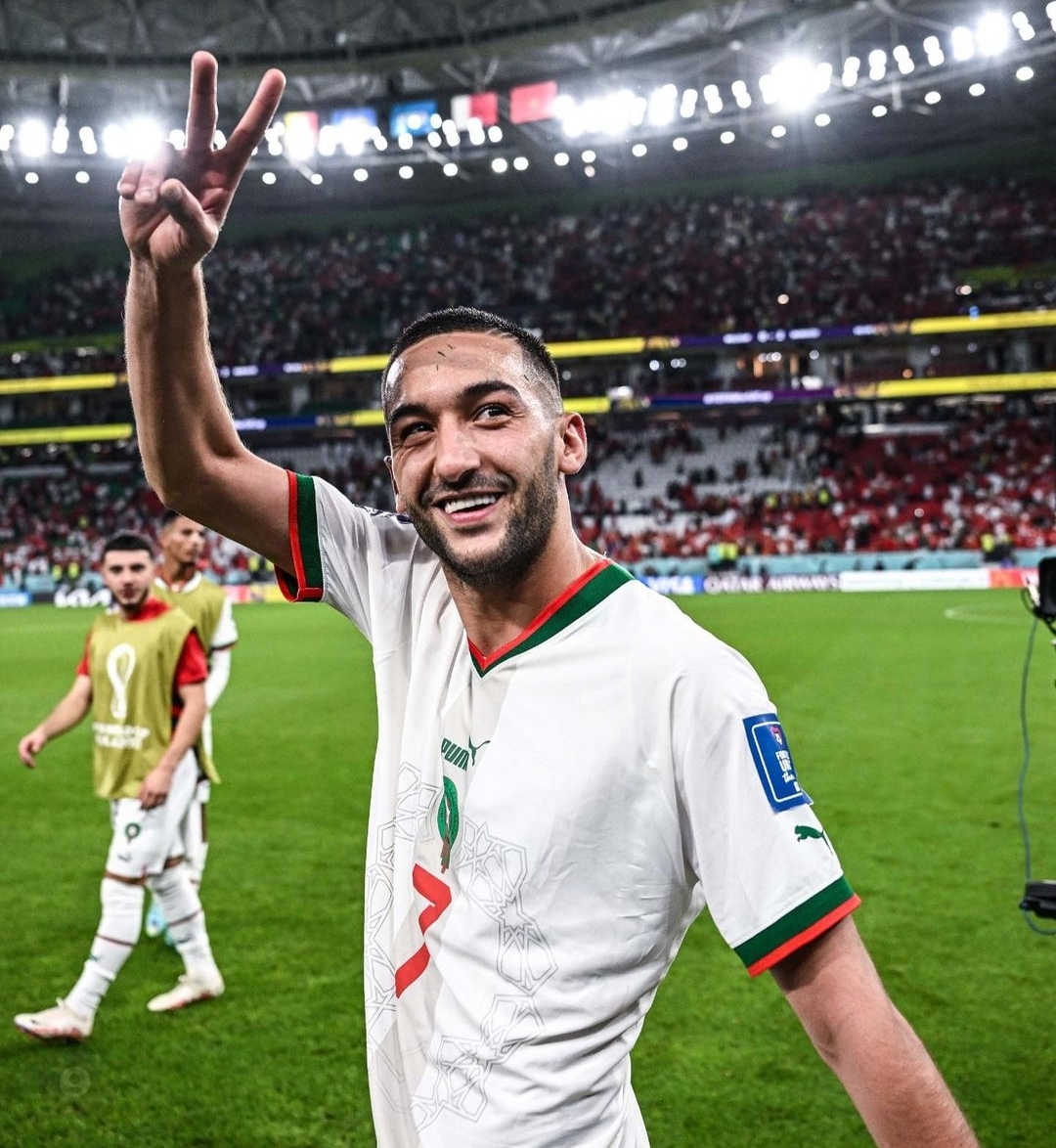 حكيم زياش: لعبنا بطريقة قوية جيدا دفاعيا