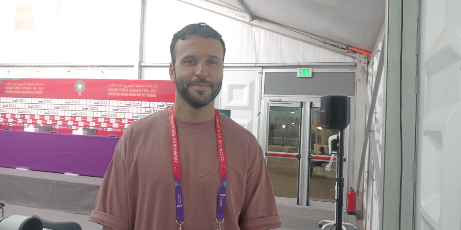 شيدوطال رينان صحفي بقناة   بين سبورت : إنبهرت للجمهور المغربي