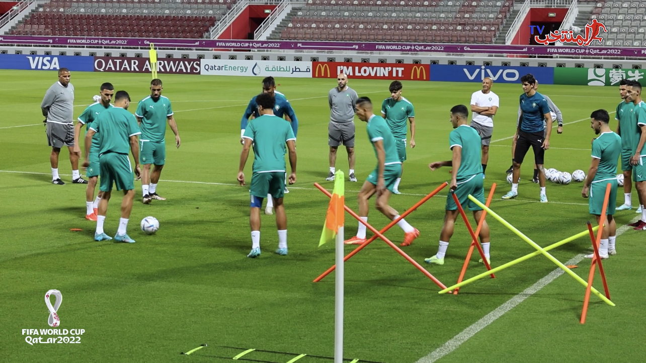 اليوم يخوض المنتخب الوطني حصته التدريبية تحضيرا لمباراة إسبانيا