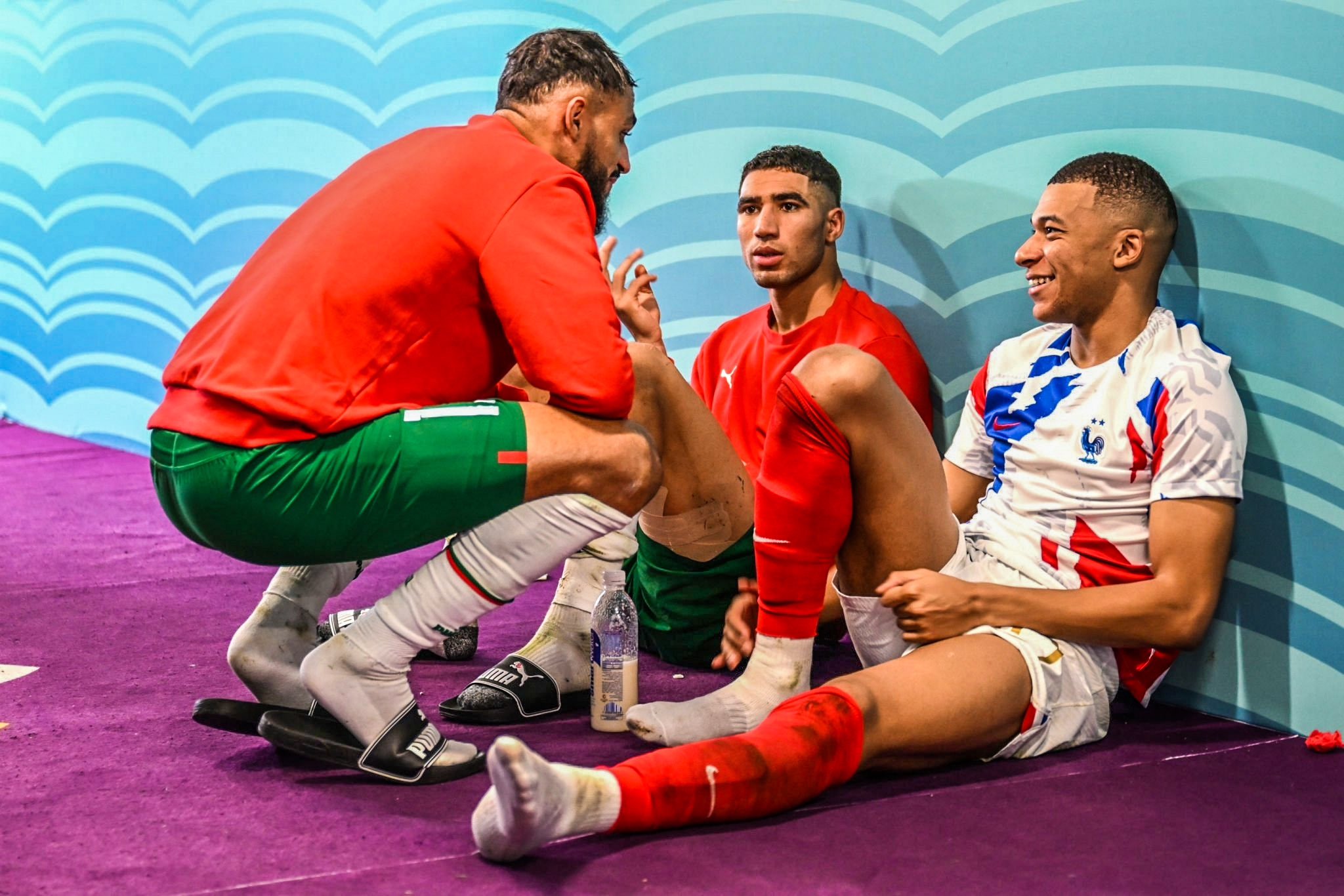صداقة حكيمي ومبابي تتصدر المشهد