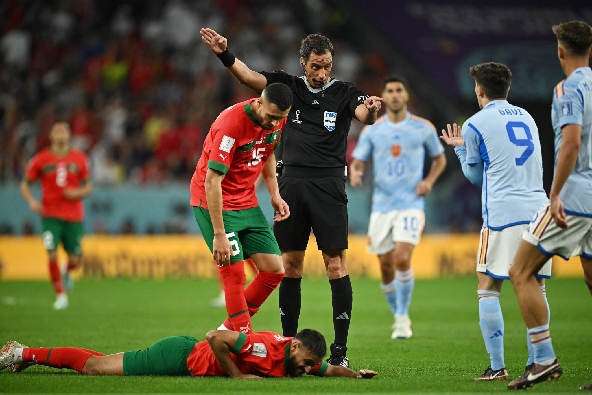 24 تغييرا للمنتخب المغربي في المونديال مقابل 19 تغييرا لفرنسا