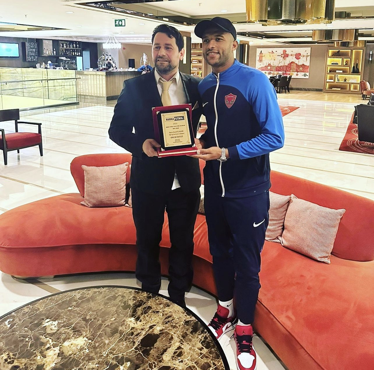 الكعبي ضمن التشكيل المثالي لبطولة تركيا 2022