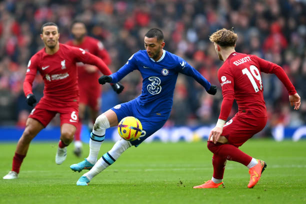 زياش بأعلى تنقيط في مباراة ليفربول