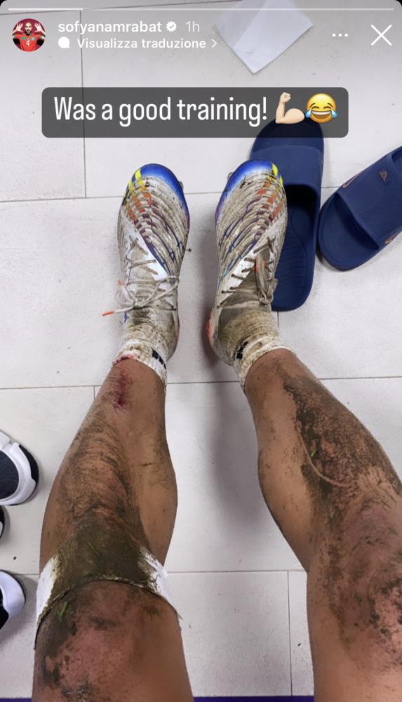 سفيان أمرابط يقسو على نفسه