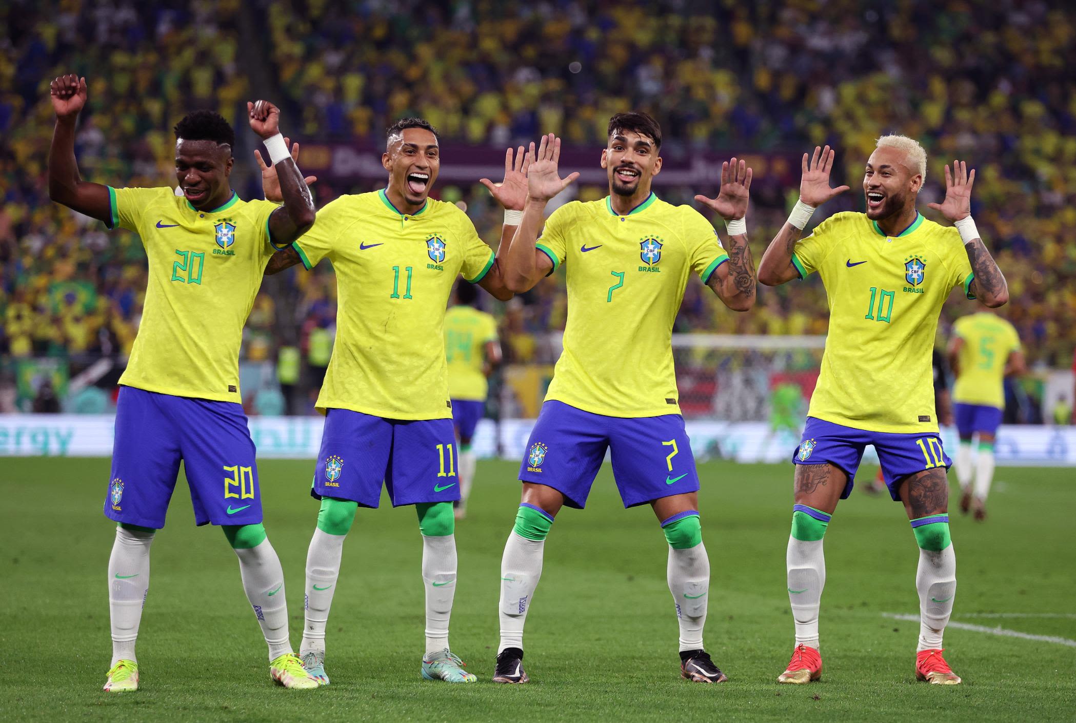 منتخب البرازيل يجري حصصه التدريبية كاملة بطنجة