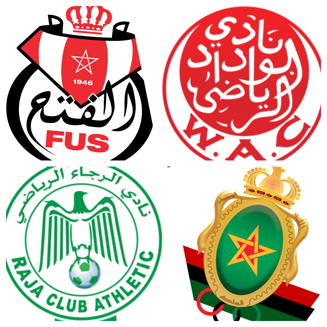 4 أندية مغربية تسيطر على لائحة أفضل عشرة فرق بالقارة