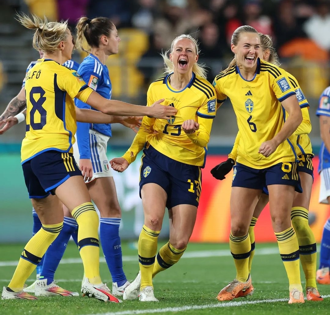 كأس العالم 2023 - السويد تفوز على ايطاليا وتتأهل للدور ثمن النهائي
