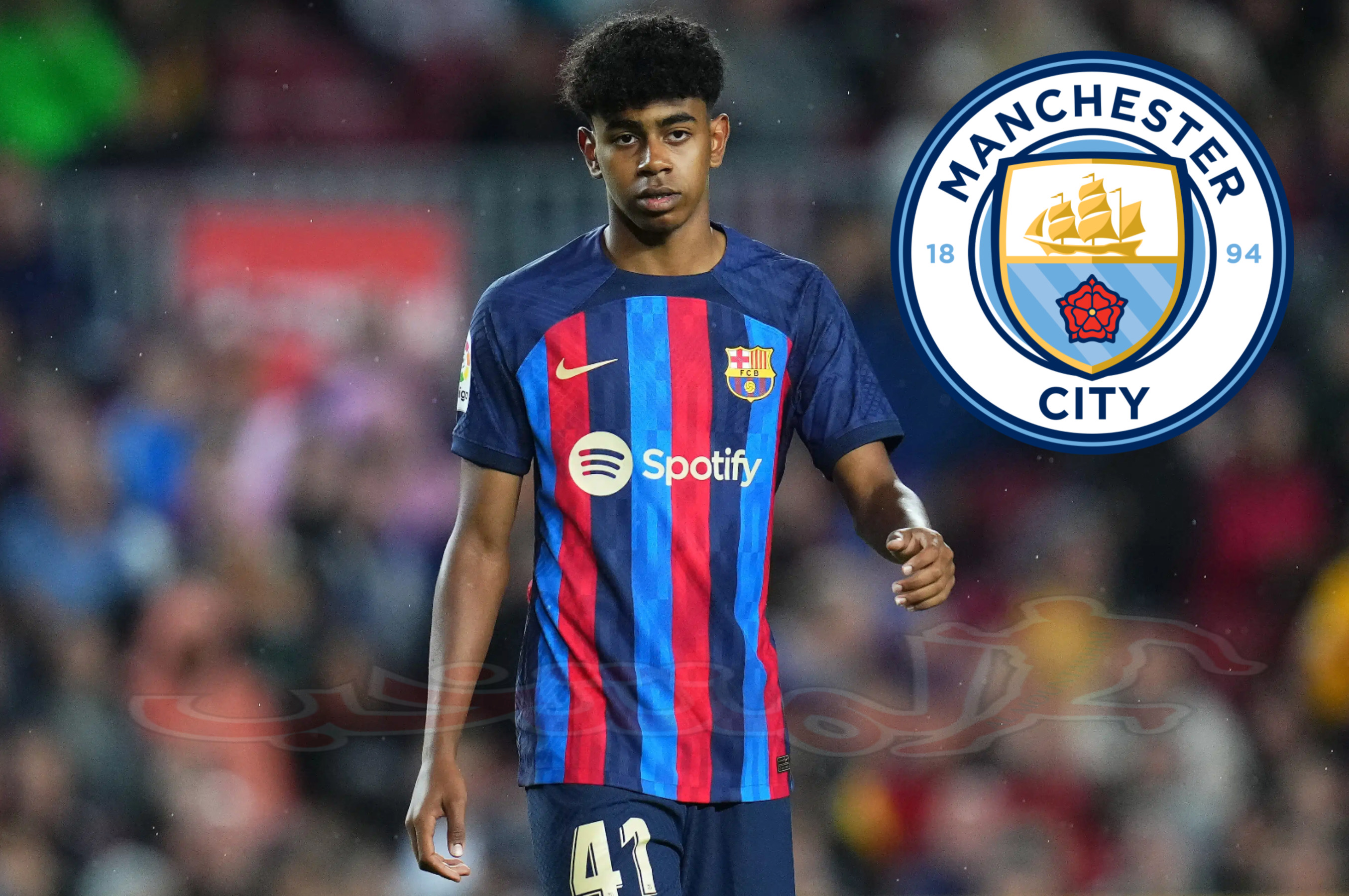 لمين جمال أَحْبط مانشسترسيتي