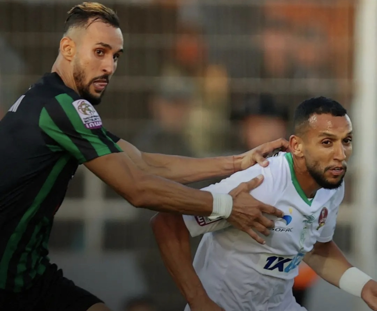 البطولة الاحترافية1: الرجاء يتلاعب بيوسفية برشيد