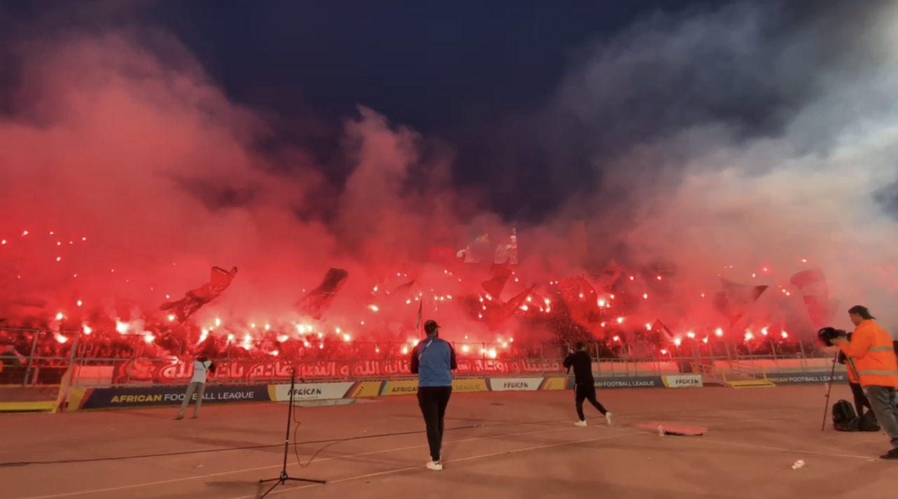  كراكاج  ودادي قبل بداية المباراة