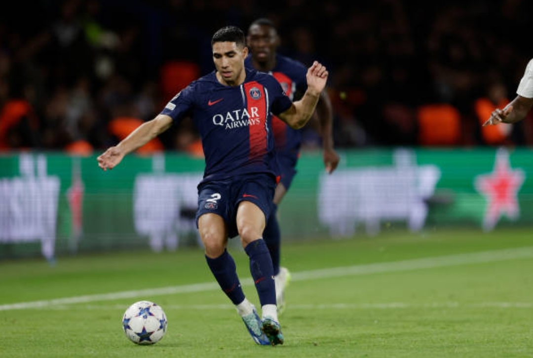 حكيمي عاد للصدارة الاوروبية في لقاء هجومي عاصف