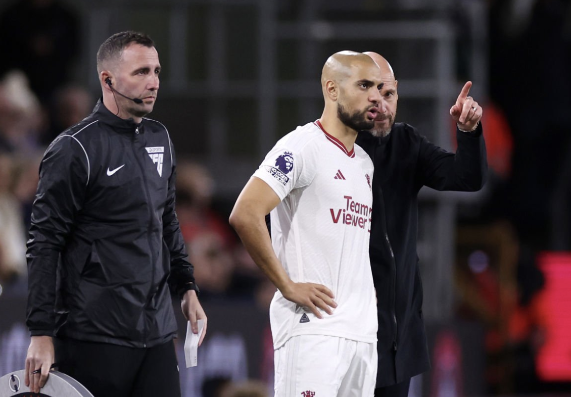 تين هاغ يأسف لغياب كاسيميرو وسعيد بتواجد أمرابط