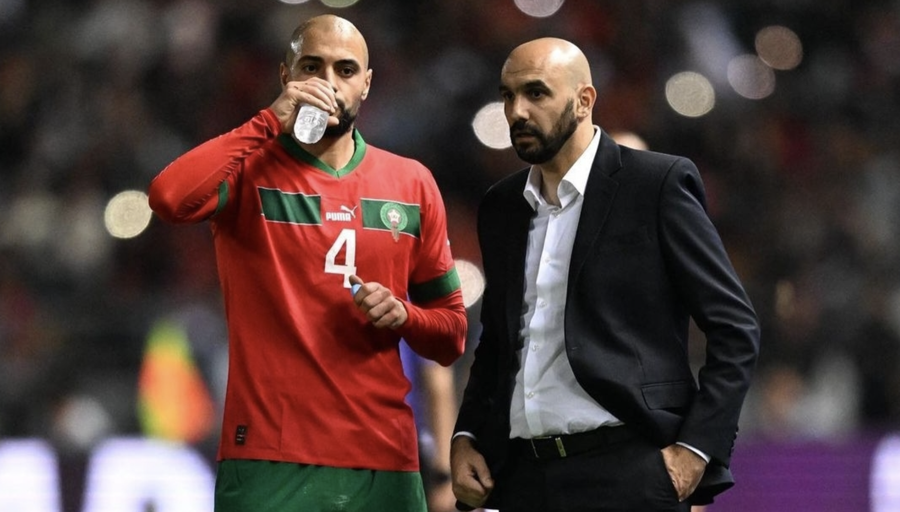 أمرابط لم يلتحق بمعسكر الأسود وهذه هي الأسباب