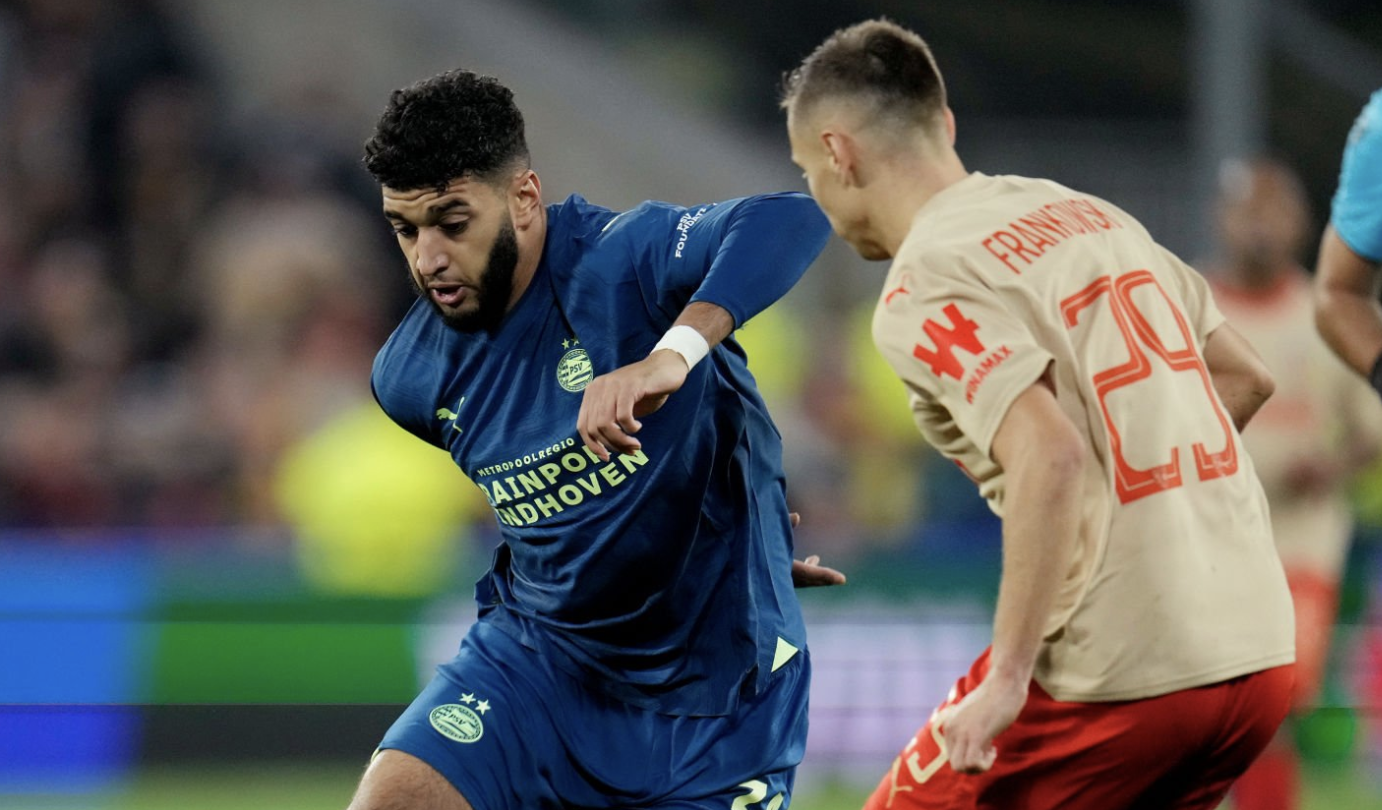 صيباري شارك تعادل أيندوفن بلانس