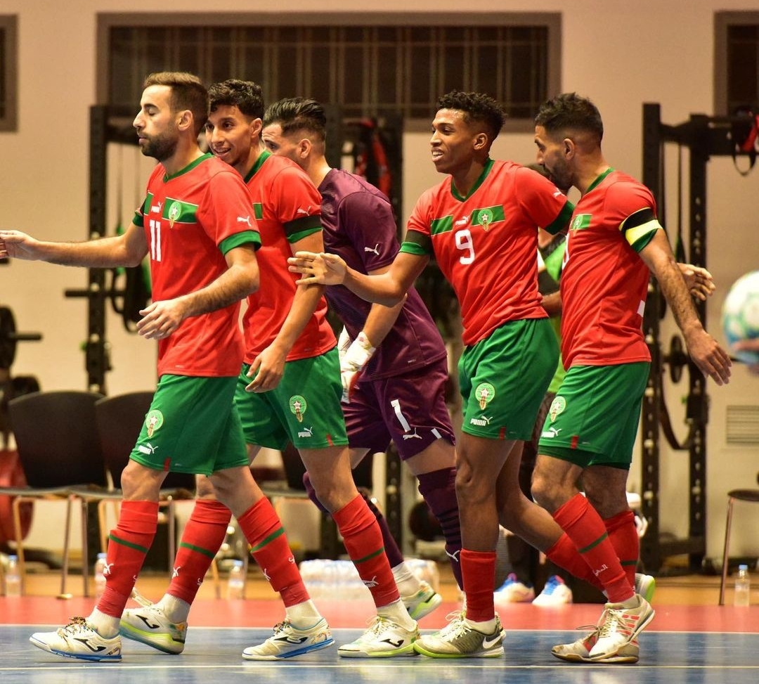 مباراة ودية.. المنتخب الوطني لكرة القدم داخل القاعة يفوز على نظيره الليبي