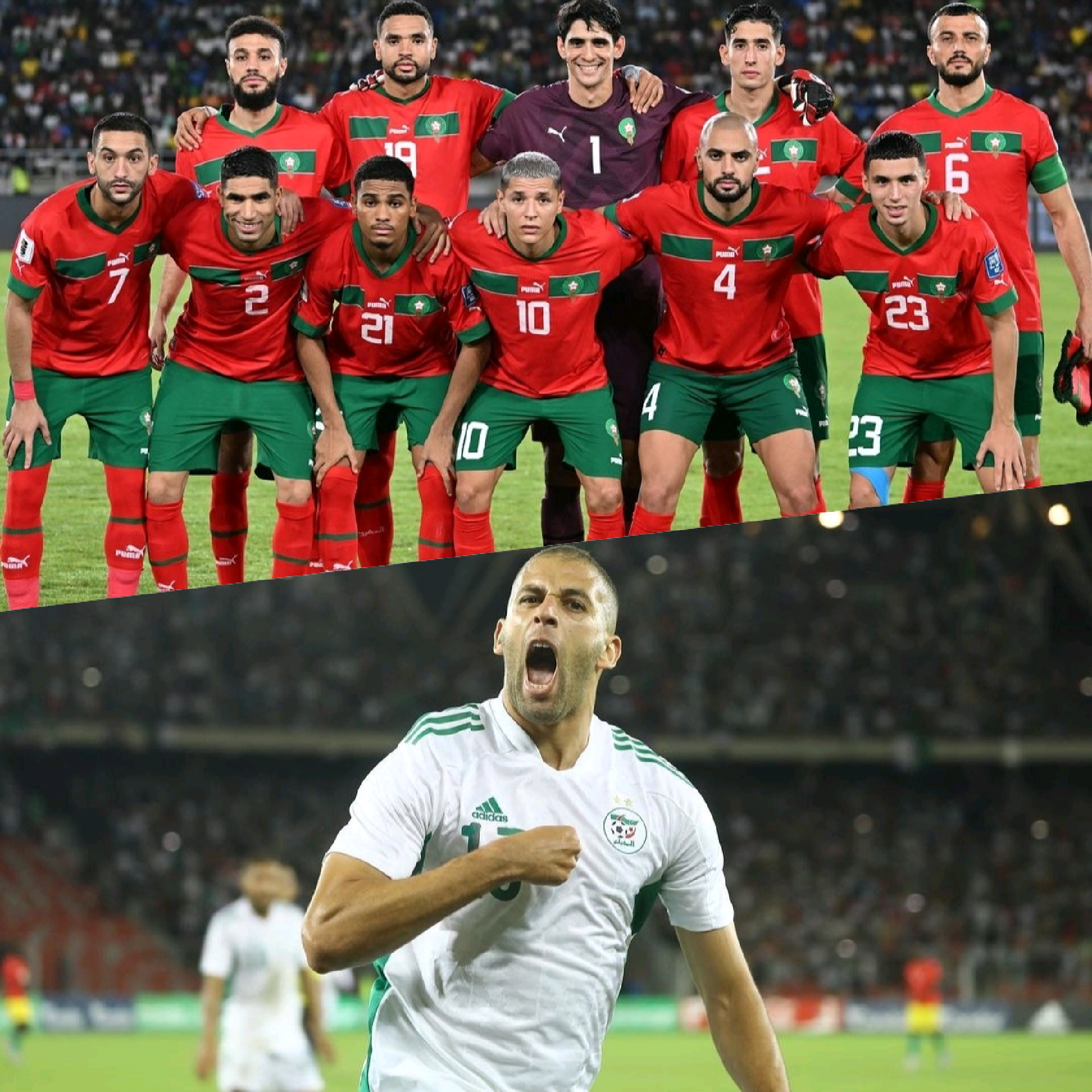 مهاجم منتخب الجزائر يرشح الأسود للفوز بالكان