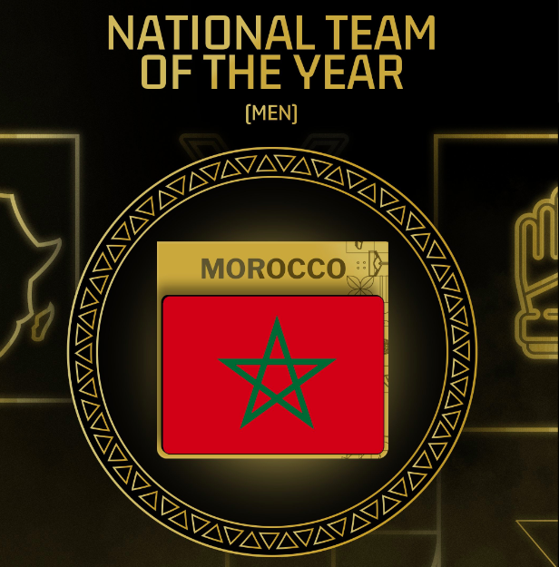 جوائز الكاف..  المنتخب المغربي الأفضل بالقارة الإفريقية