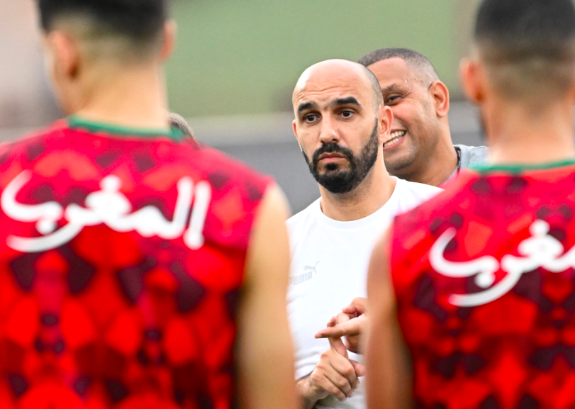 بماذا أوصى وليد الركراكي لاعبيه قبل ودية سيراليون؟