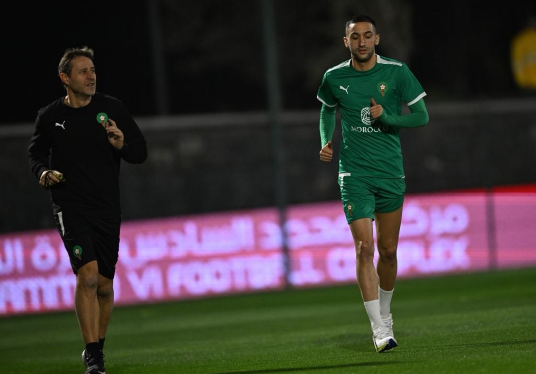 تداريب إنفرادية لزياش