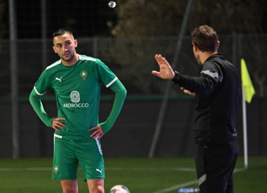 زياش مازال يتدرب منفردا