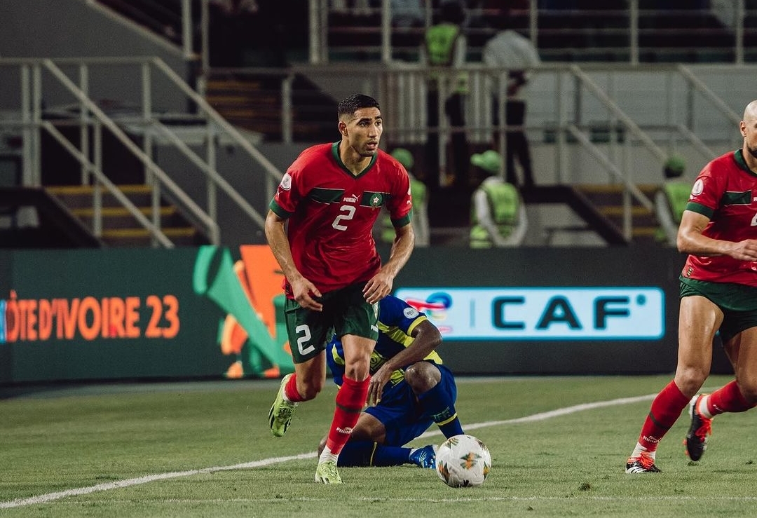 أشرف حكيمي: بصمة هجومية