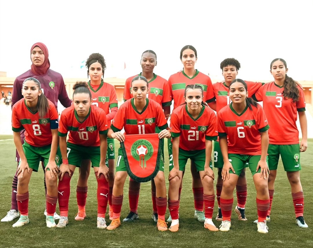 صغيرات المنتخب المغربي تجددن فوزهن على النيجر